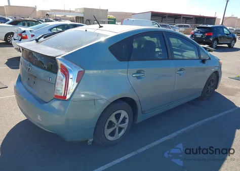 2014 Toyota Prius Five/Four/Three/Two from USA, damaged, VIN JTDKN3DU0E1787266